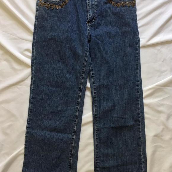🔴𝗕𝗢𝗚𝗢🔴french twist size 6 womens jeans - Picture 9 of 13
